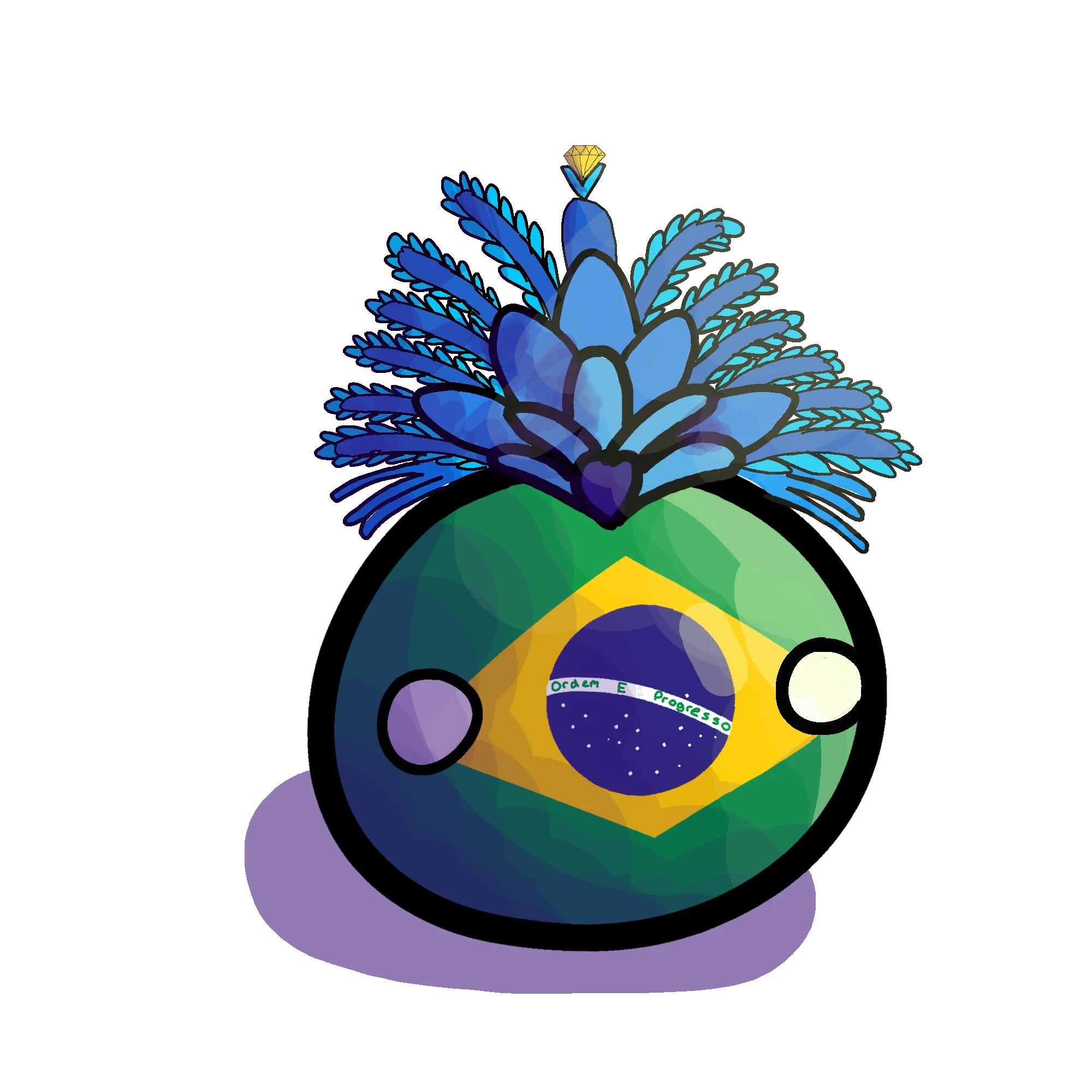 Brazil character sprite