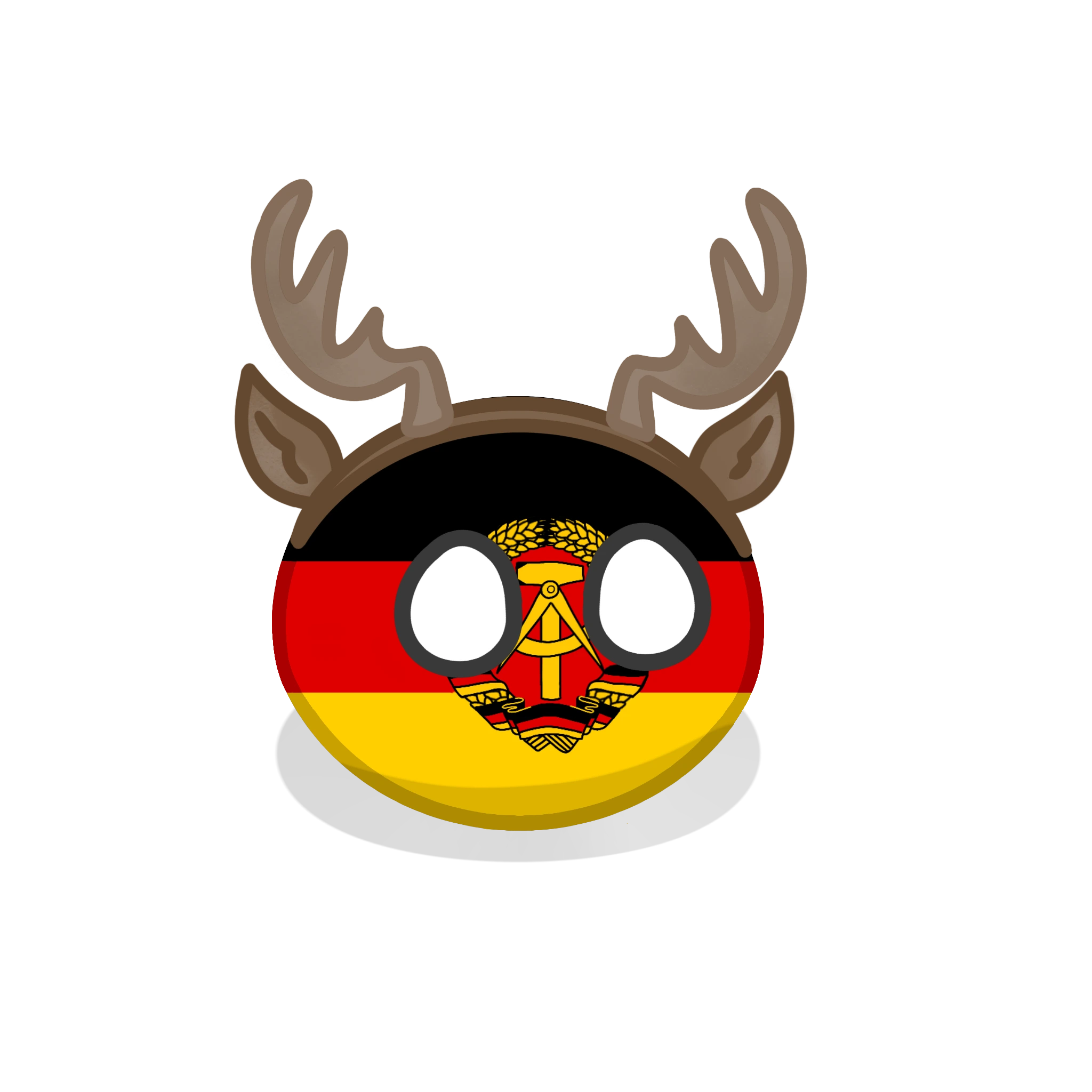 Winter Stag East Germany