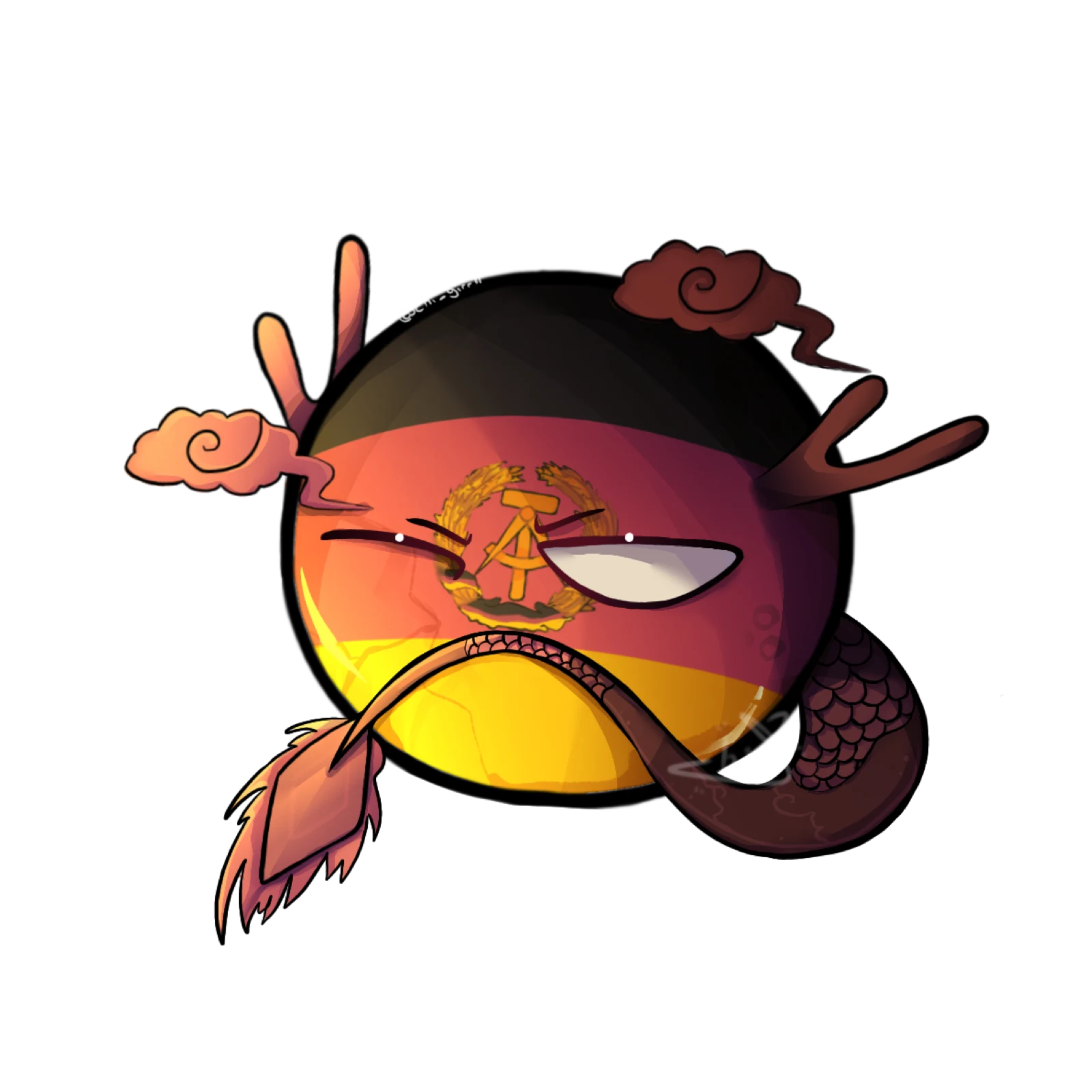 Paper Dragon East Germany