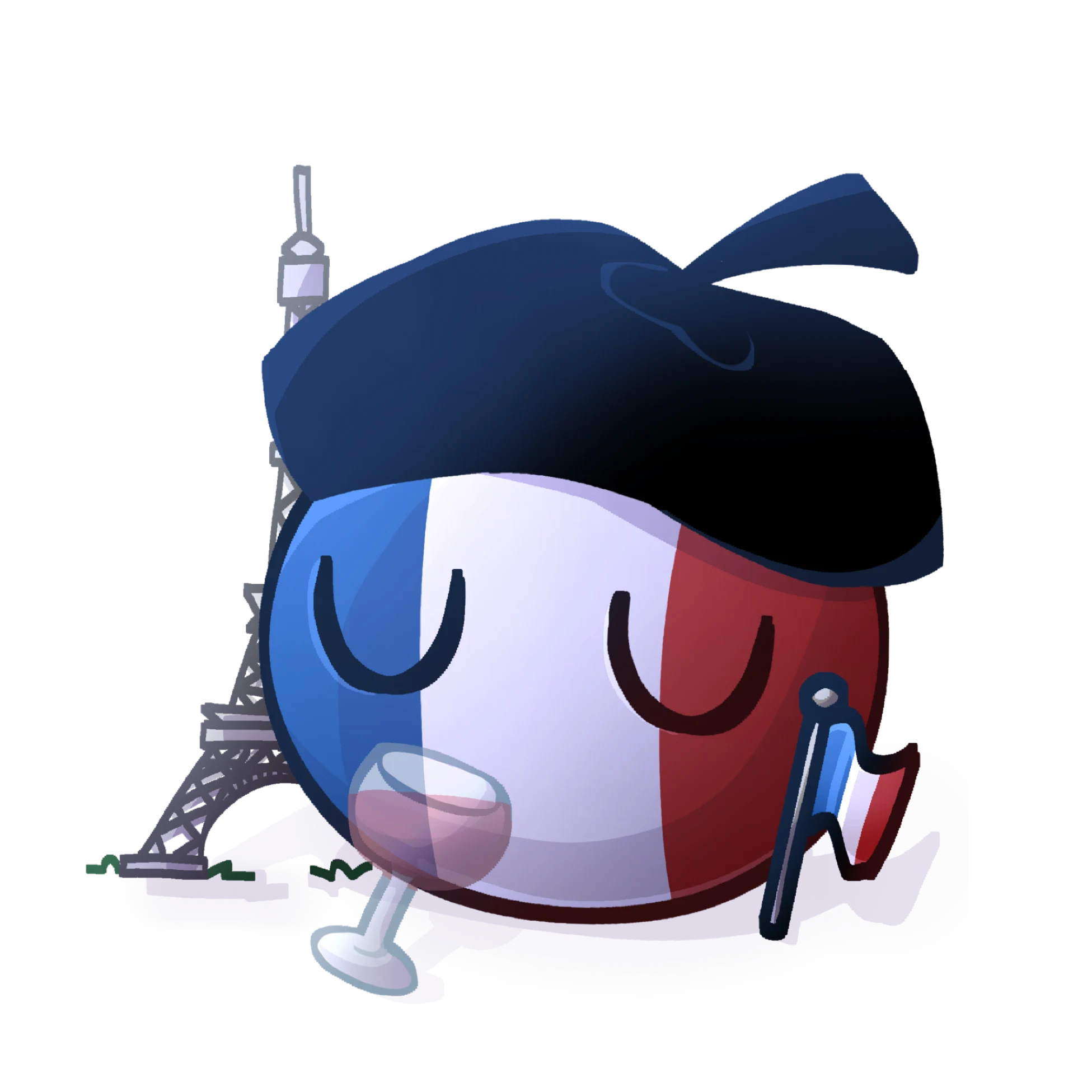 France character sprite