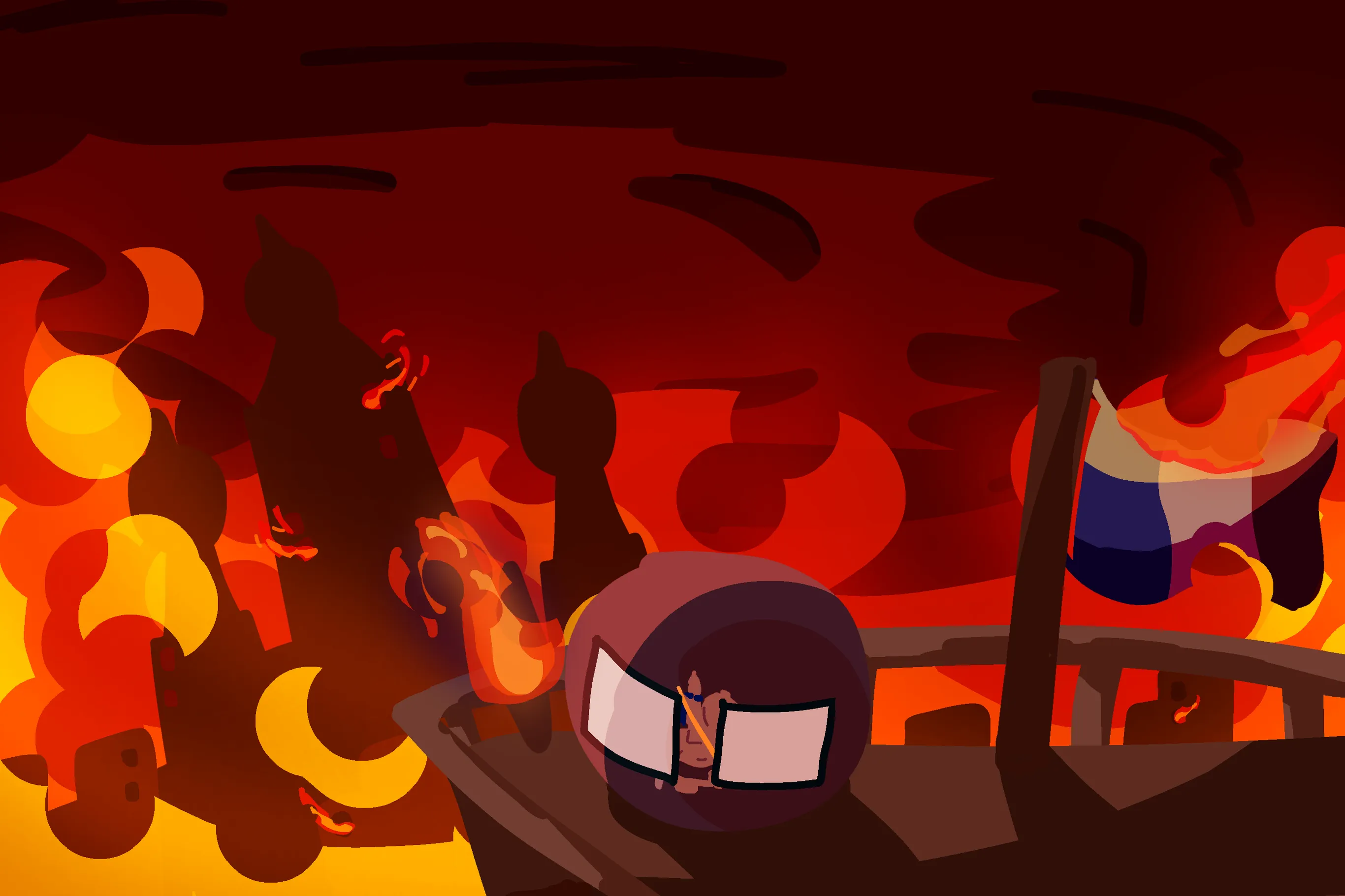 Scorched Moscow