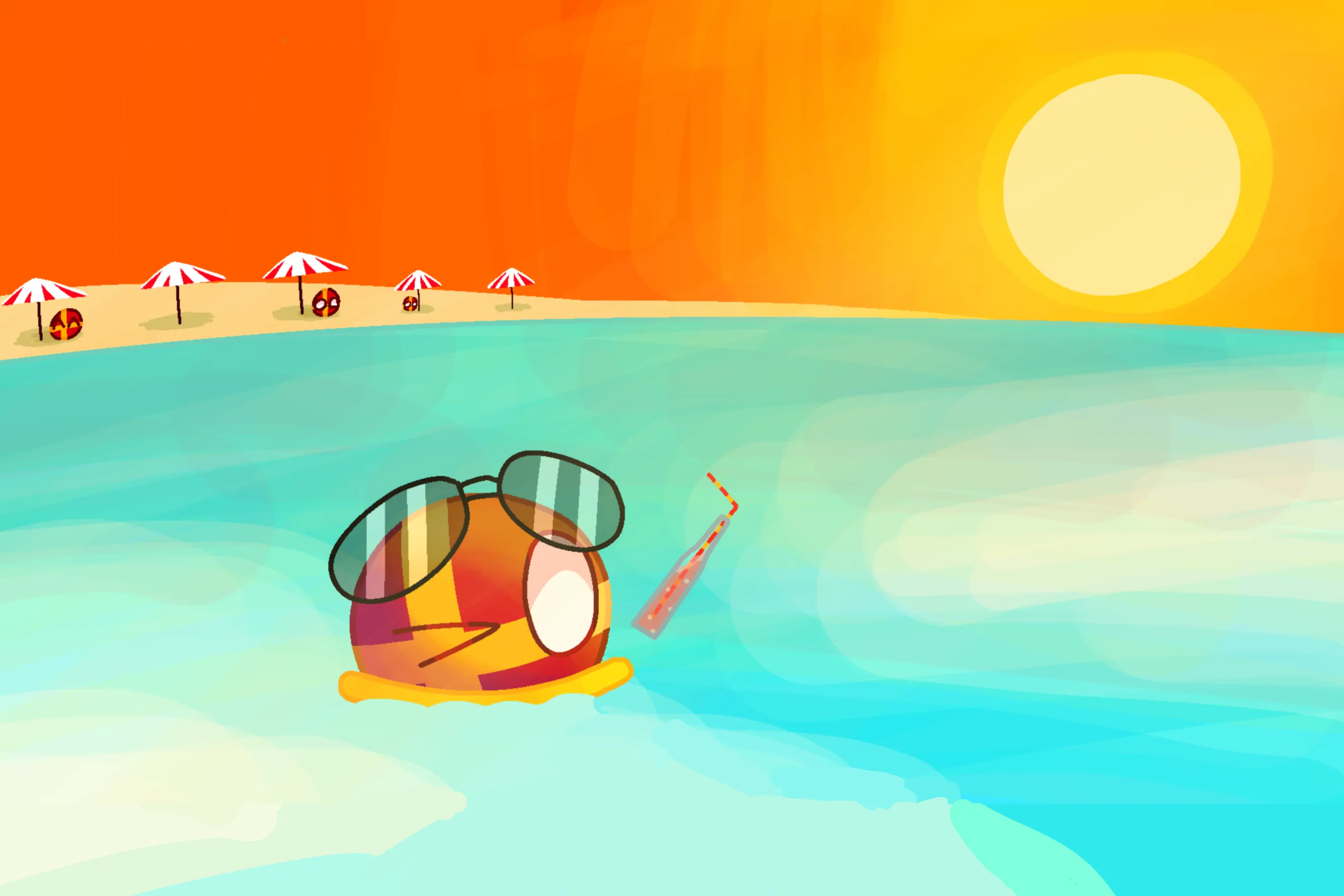 Beach Float Scania