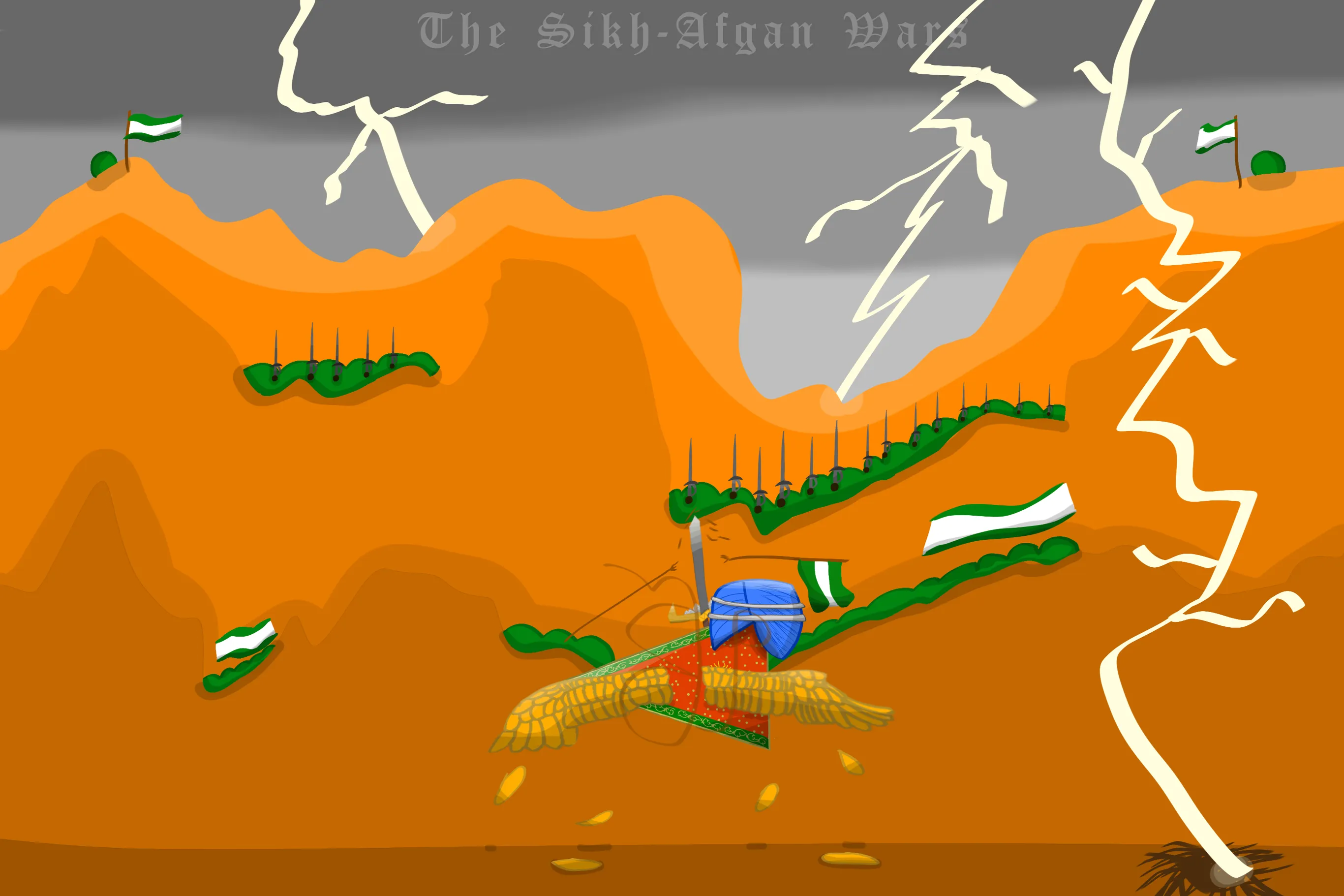 Winged Warrior Sikh Empire