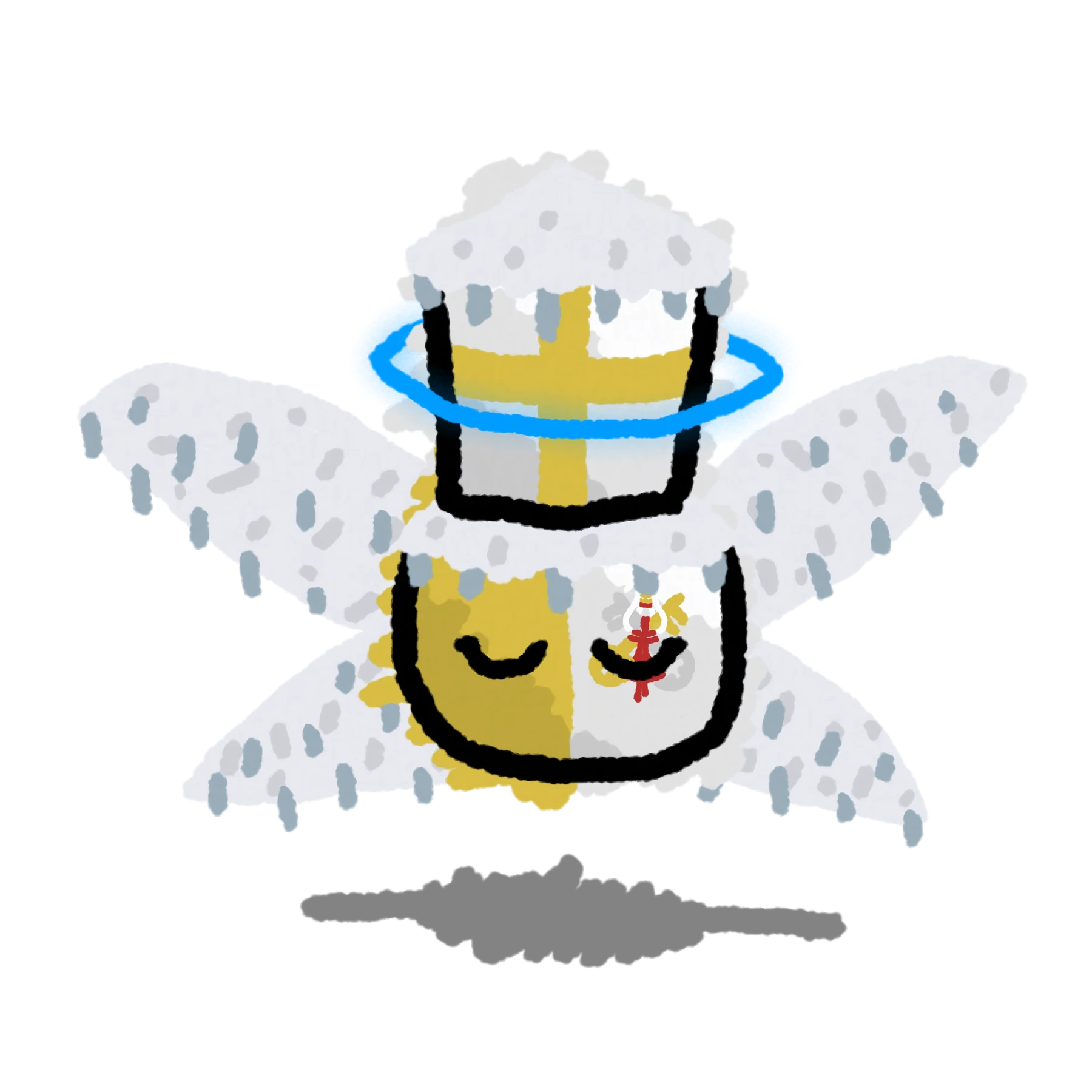 Snow Angel Vatican City